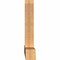 Ekena Millwork Portland Timber Gable Bracket, Western Red Cedar, 84"W x 35"H x 5 1/2"D x 5 1/2"F, 10/12 Pitch GBW084X35X0606POR00SWR - alternate 3